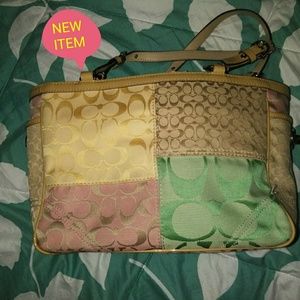 Coach pastel purse